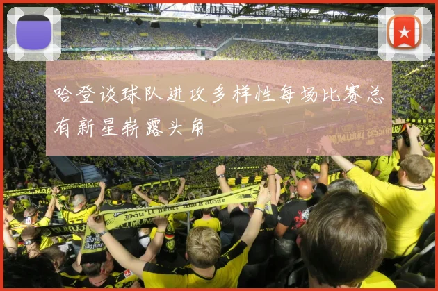 哈登谈球队进攻多样性每场比赛总有新星崭露头角